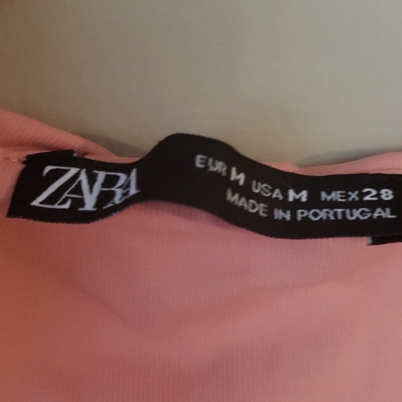 (NWOT) Zara light pink tank/cami - Picture 3 of 3